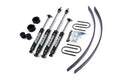 84-01 Jeep Cherokee XJ 2 Inch Lift Kit With Chrysler Axle With Nitro Shocks Zone Offroad