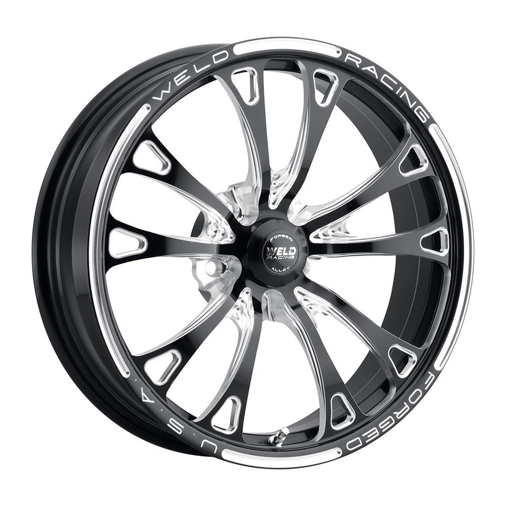Weld V-Series 2.0 18x6 / 5x115 / 2.7in. BS Black Wheel