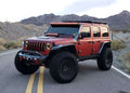 Road Armor 18-20 Jeep Wrangler JL Stealth A-Pillar Mounts 52.25in RIGID Array w/Lower Mount - Blk
