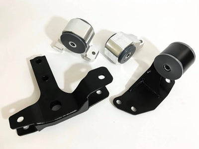Innovative 88-91 Civic B-Series Silver Aluminum Mounts 95A Bushings (Cable)