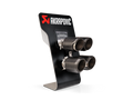 Akrapovic Counter Display with BMW M3/M4 Sample Tail Pipe Sets