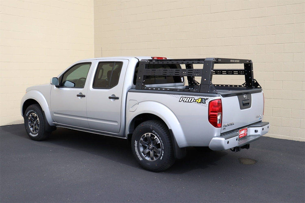 Road Armor 05-20 Nissan Frontier 5ft Bed TRECK Adj Bed Rack w/Brackets - Tex Blk