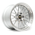 BBS LM 19x8.5 5x120 ET18 Diamond Silver Center Diamond Cut Lip Wheel - 82mm PFS Required