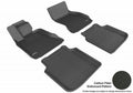 3D MAXpider 2009-2012 BMW 7 Series LI F02/F04 Kagu 1st & 2nd Row Floormats - Black
