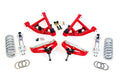 UMI Performance 78-88 GM G-Body 82-03 S10/S15 Competition Front End Kit 850lb Drop Spindle - Red