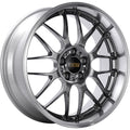 BBS RS-GT 19x8 5x114.3 ET45 Diamond Black Center Diamond Cut Lip Wheel - 82mm PFS Required