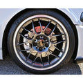 BBS RS-GT 19x8 5x114.3 ET45 Diamond Black Center Diamond Cut Lip Wheel - 82mm PFS Required