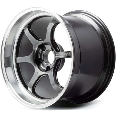Advan R6 20x12 +20mm 5-114.3 Machining & Racing Hyper Black Wheel