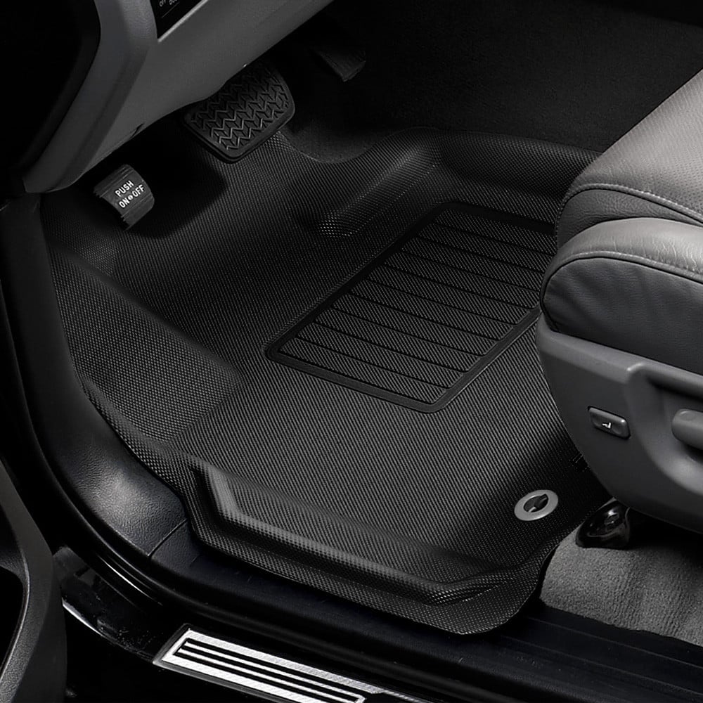 3D MAXpider 2016-2020 Kia Sorento 7-Seat Kagu 1st & 2nd & 3rd Row Floormats - Black