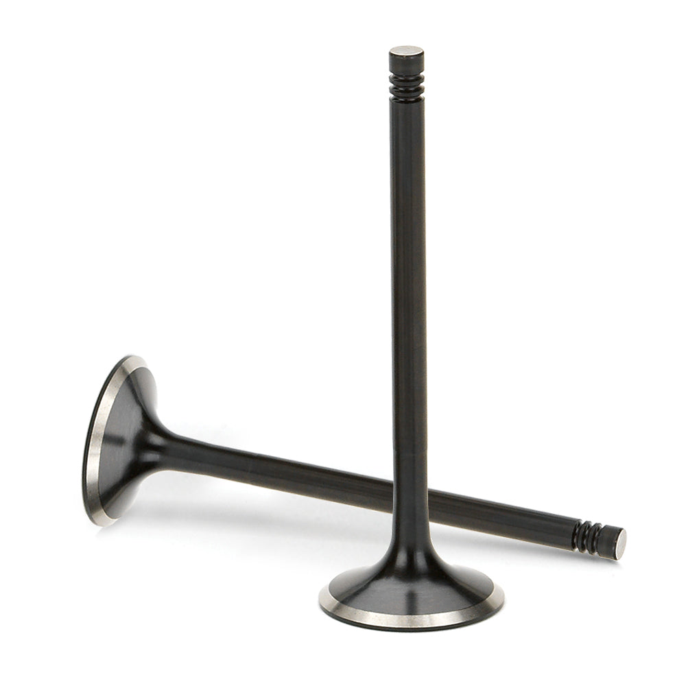 Supertech Toyota MR2 3SGTE Black Nitrided Intake Valve - +1mm Oversize - Set of 8