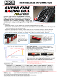 HKS SUPER FIRE RACING COIL PRO BNR34