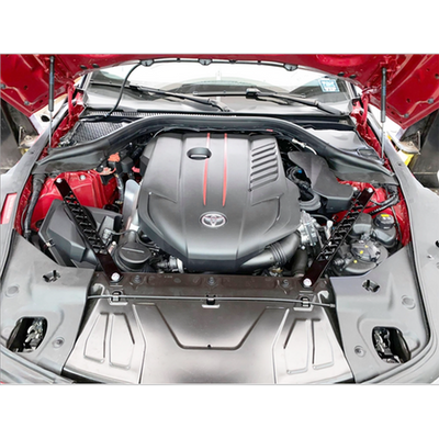 Torque Solution Billet Strut Cross Braces (Silver) Toyota GR Supra MKV A90 / A91