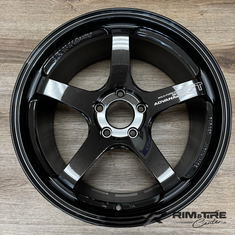 Advan GT Beyond 19x9.5 +45 5-120 Racing Titanium Black Wheel