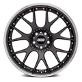 BBS CH-RII 21x11.5 5x120 ET36 Satin Black Center Platinum Lip SS Rim Prot Wheel PFS Req w/MS Etching