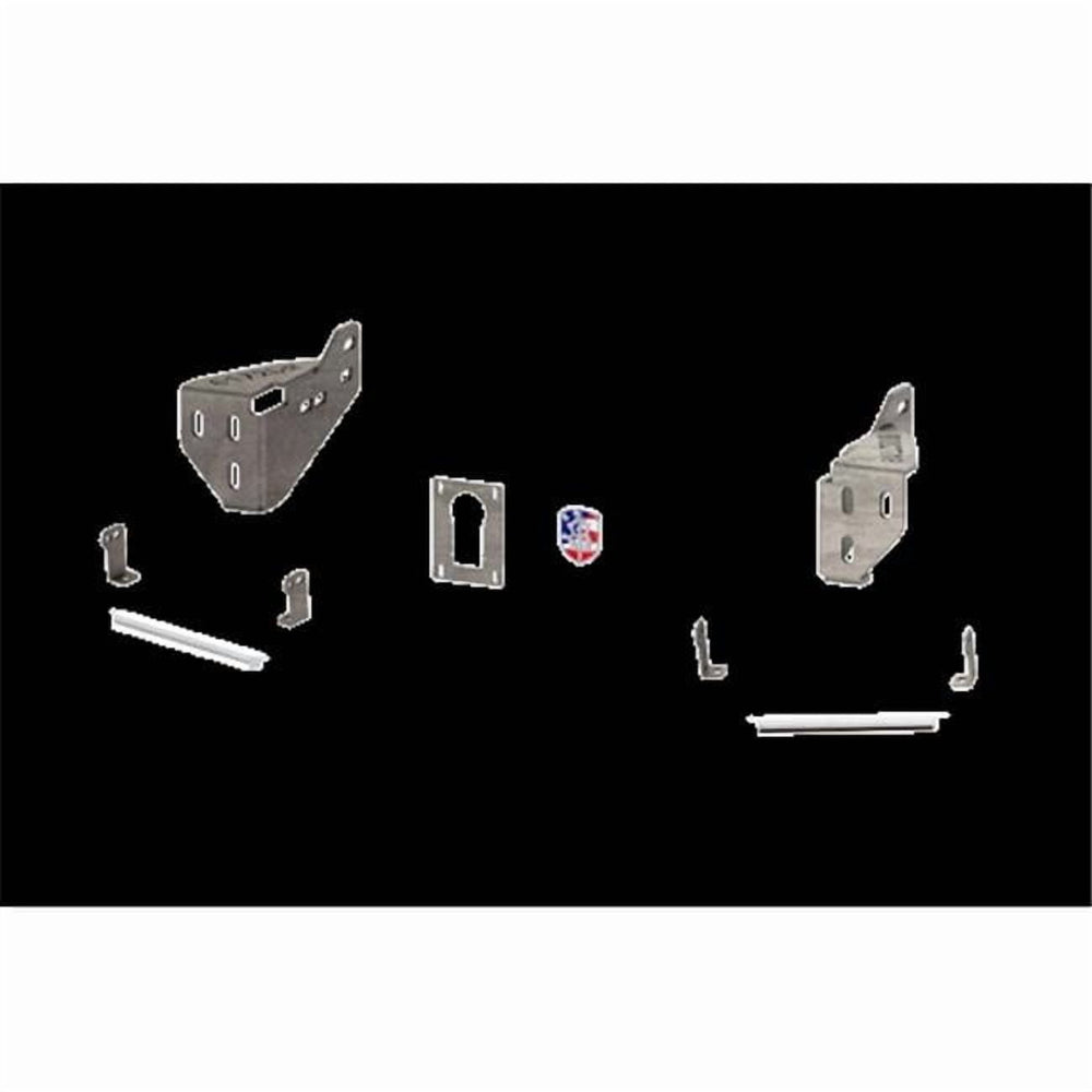 Road Armor 17-20 Ford F-250 iDentity Rear Bumper Components - iD Mesh - Raw
