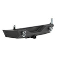 XRC RR Bumper W Hitch Black 07-18 Wrangler JK 2/4Door Smittybilt
