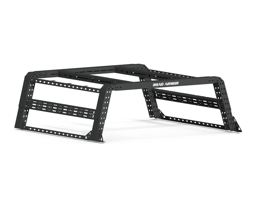 Road Armor 07-20 Chevy 1500 5-1/2 -6ft Beds TRECK Adj Bed Rack w/Brackets - Tex Blk