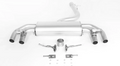 Remus 2017 Volkswagen Golf R Mk VII (Facelift Model) Axle Back Exhaust w/Polished Tail Pipe Set