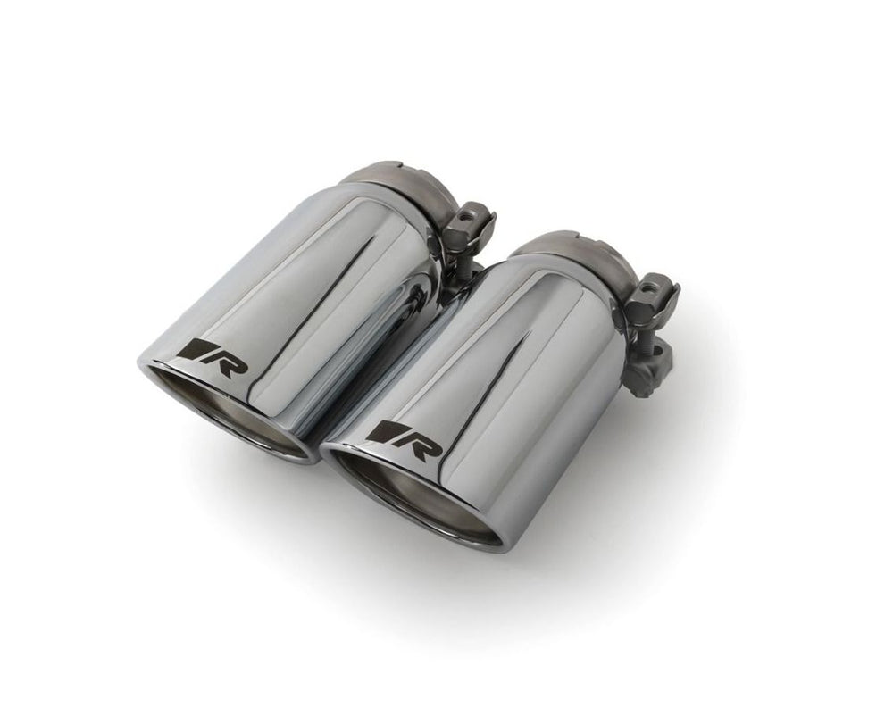 Remus 2014 BMW X4 F26 84mm Angled/Angled Rolled Edge Chrome Tail Pipe - Right Side (Single)