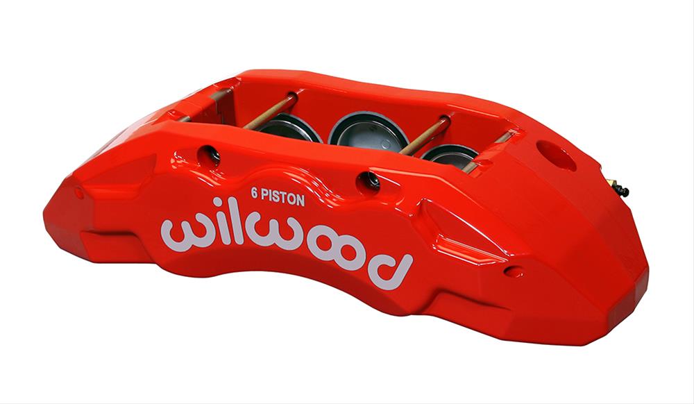 Wilwood Caliper-TX6R- L/H - Clear 1.75/1.62/1.62in Pistons 1.38in Disc