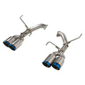 Remark 2022+ Subaru WRX (VB) 4in Axleback Exhaust w/ Burnt Stainless Single Wall Tip
