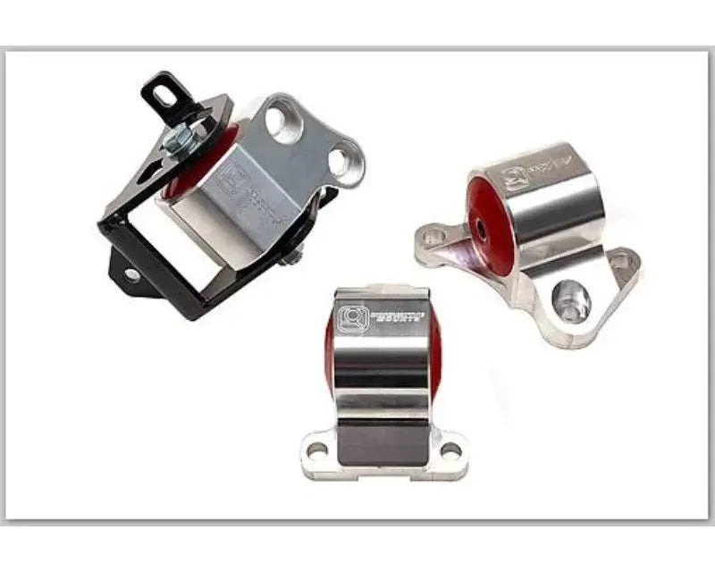 Innovative 96-00 Civic B/D Series Black Aluminum Mounts 85A Bushings (2 Bolt)