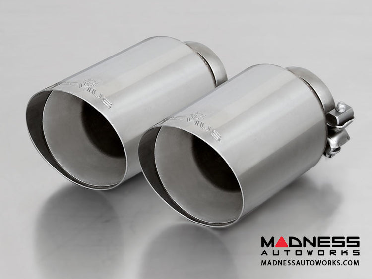 Remus 2016 Alfa Romeo Giulia Quadrifoglio 2.9L Axle Back Exhaust w/Conn Tubes/Chrome Tail Pipe Set