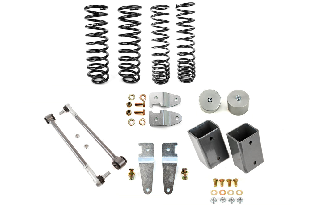 Synergy 07-18 Jeep Wrangler JKU 4 DR 2.0in Lift Starter Kit RHD Compatible