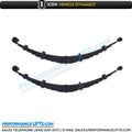 2000-2004 Ford F-250/F-350 Super Duty/2000-2005 Ford Excursion Diesel 4 Inch Lift Front Leaf Spring Pack Icon Vehicle Dynamics