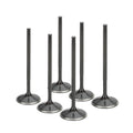 Supertech VW VR6 2.8L Black Nitrided Intake Valve - +2mm Oversize - Set of 6