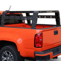 Road Armor 15-20 Chevy Colorado 5ft Bed TRECK Adj Bed Rack w/Brackets - Tex Blk