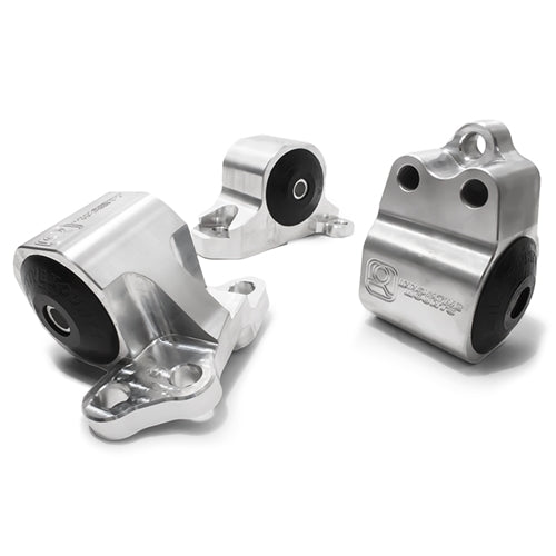 Innovative 92-95 Civic B/D Series Black Aluminum Mounts 60A Bushings (3 Bolt)