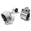 Innovative 92-95 Civic B/D Series Black Aluminum Mounts 60A Bushings (3 Bolt)