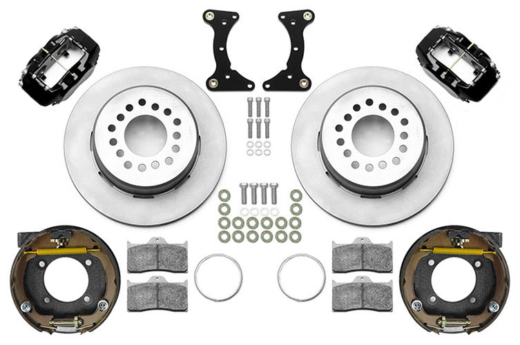 Wilwood Ford Explorer 8.8in Rear Axle Dynalite Disc Brake Kit 12.19in Rotor -Black Caliper