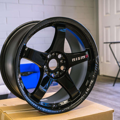Advan R6 20x11 +15mm 5-114.3 Machining & Black Coating Graphite Wheel