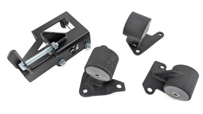 Innovative 94-01 Integra H-Series Black Steel Mounts 85A Bushings