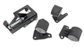 Innovative 94-01 Integra H-Series Black Steel Mounts 85A Bushings