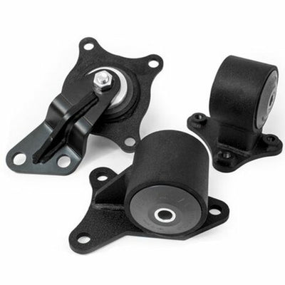 Innovative 01-05 Civic D-Series Black Steel Mounts 85A Bushings
