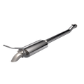 QTP 07-18 Jeep Wrangler JK 3.6/3.8L 304SS AR3 Crawler Exhaust