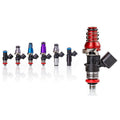 Injector Dynamics 2600-XDS Injectors - 48mm Length - 11mm Top - S2000 Lower Config (Set of 6)
