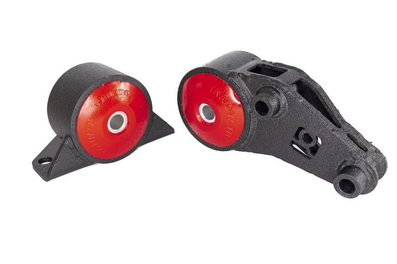Innovative 88-91 Civic D-Series Black Steel Mounts 75A Bushings (Wagon 4WD Cable)