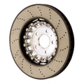 SHW 18-22 Audi RS5 2.9L Front Drilled Lightweight Brake Rotor (4M0615301AM)