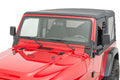 Kentrol 98-06 Jeep Wrangler TJ Hood Vent - Powdercoat Black