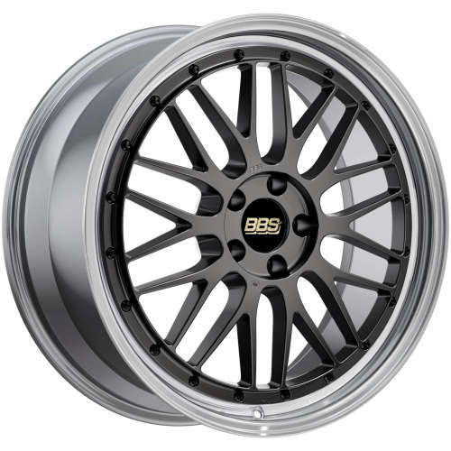 BBS LM 18x8.5 5x130 ET56 CB71.6 Diamond Black Center w/ Machined Lip Wheel