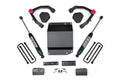 07-13 Silverado/Sierra 1500 4WD 3.5 Inch UCA Lift Kit With Nitro Shocks Zone Offroad