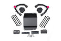 07-13 Silverado/Sierra 1500 4WD 3.5 Inch UCA Lift Kit With Nitro Shocks Zone Offroad
