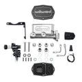 Wilwood Mopar Compact Tandem Master Cylinder Kit w/ Combination Valve 1in Bore - Chrome