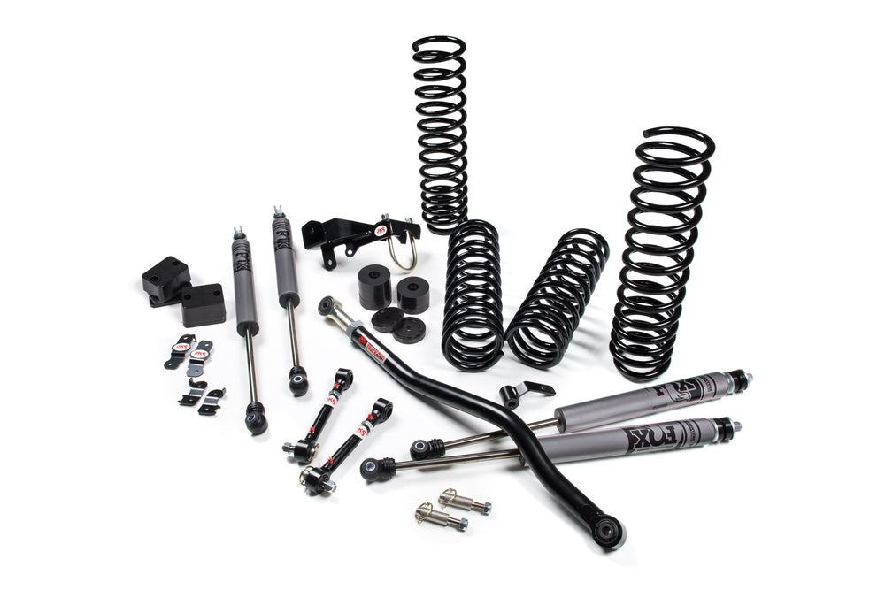 2007-2018 Jeep Wrangler JK J-Venture 2 Door 2.5 Inch Lift Kit w/ JSpec Shocks JSPEC