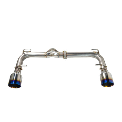 Remark 2022+ Subaru BRZ/Toyota GR86 Axle Back Exhaust w/Titanium Double Wall Tip