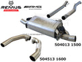 Remus 13-18 Mercedes A 45 AMG Cat-Back Exhaust w/Connection Tubes